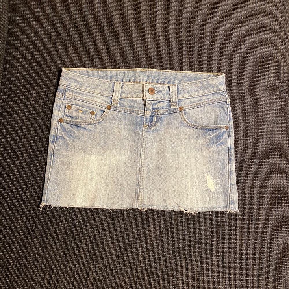 Guess denim mini skirt